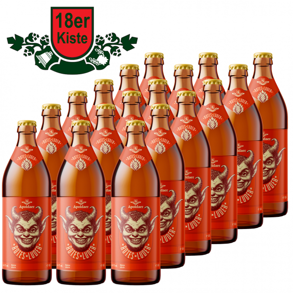 18er Kiste Apoldaer Rotes Luder