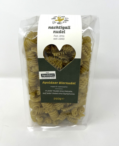 Apoldaer schwarzer Esel Biernudeln