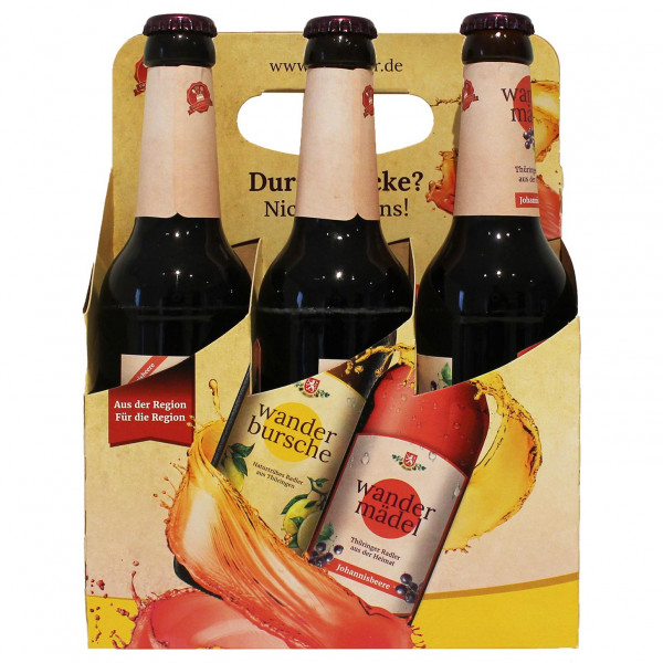 WanderBursche / WanderMädel 6er Träger - 0,33l