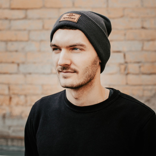 Wintermütze mit Apoldaer Logo