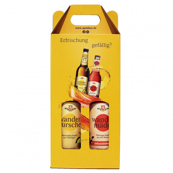 WanderBursche / WanderMädel 2er Geschenkset - 0,33l